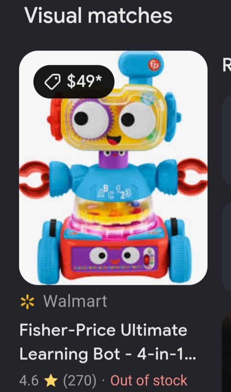 Fisher-Price 4-in-1 Ultimate Learning Bot Interactive Learning Toy. Video In Pos - Picture 5 of 5